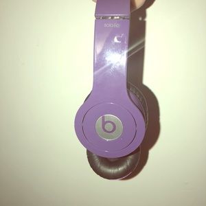 Purple, 2013 Beats Solo by Dre Headphones